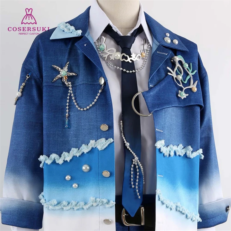 Ensemble Stars 10th Anniversary Deep into You Souma Kanzaki Adonis Otogari Leo Tsukinaga Tsumugi Aoba Cosplay Costume Outfits - view 4