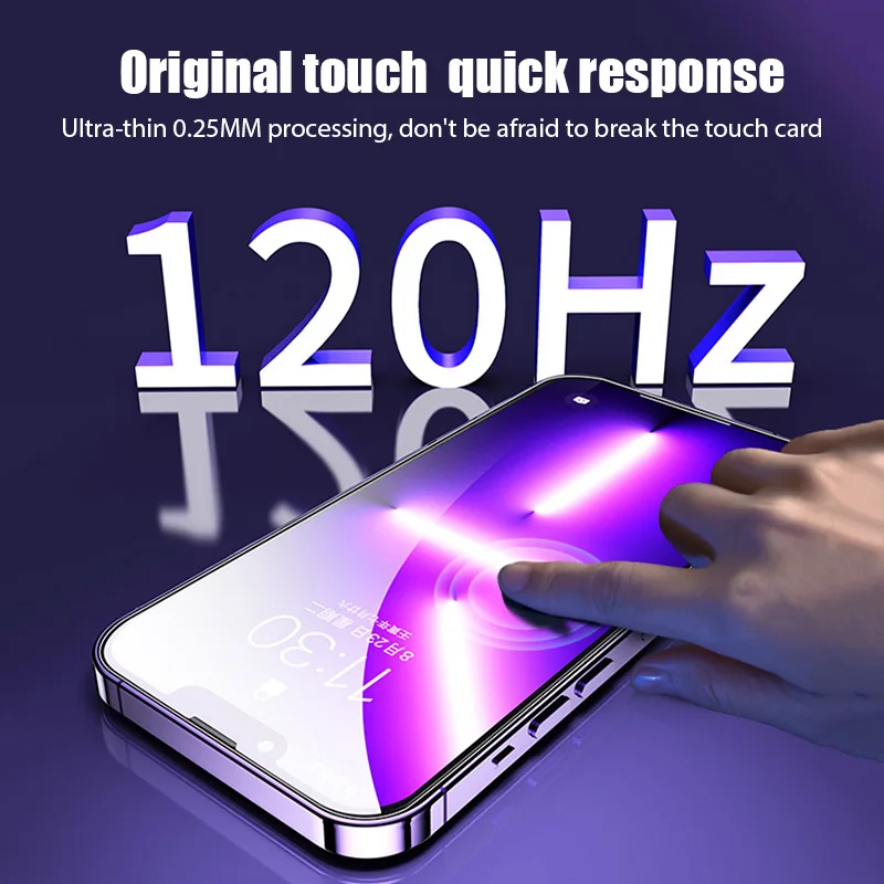 Protector de pantalla de privacidad para iPhone, vidrio antiespía para iPhone 14, 15, 13, 12, 11 Pro Max Mini, 15, 14 Plus, X, XR, XS, SE 2022, 3 unidades