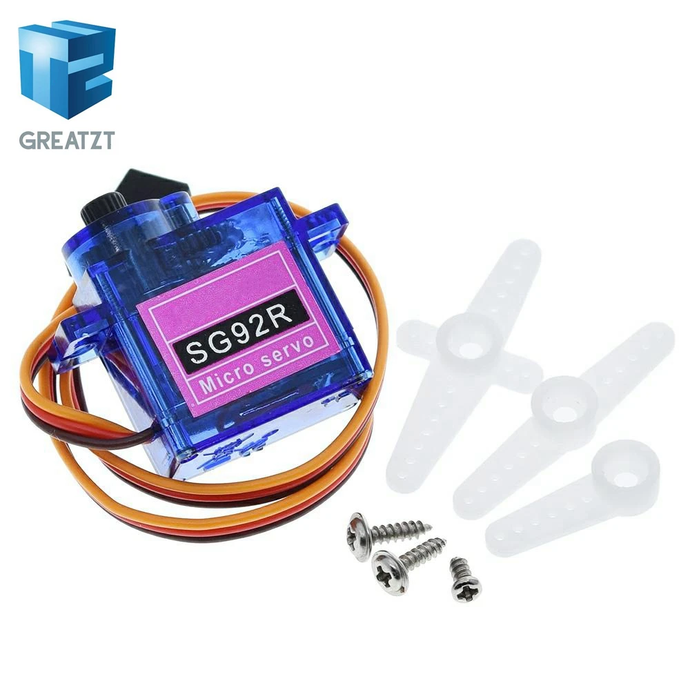 GREATZT SG92R 2.5KG Micro 9g Servo Nylon Carbon fiber Gears Replace SG90 Motor Module