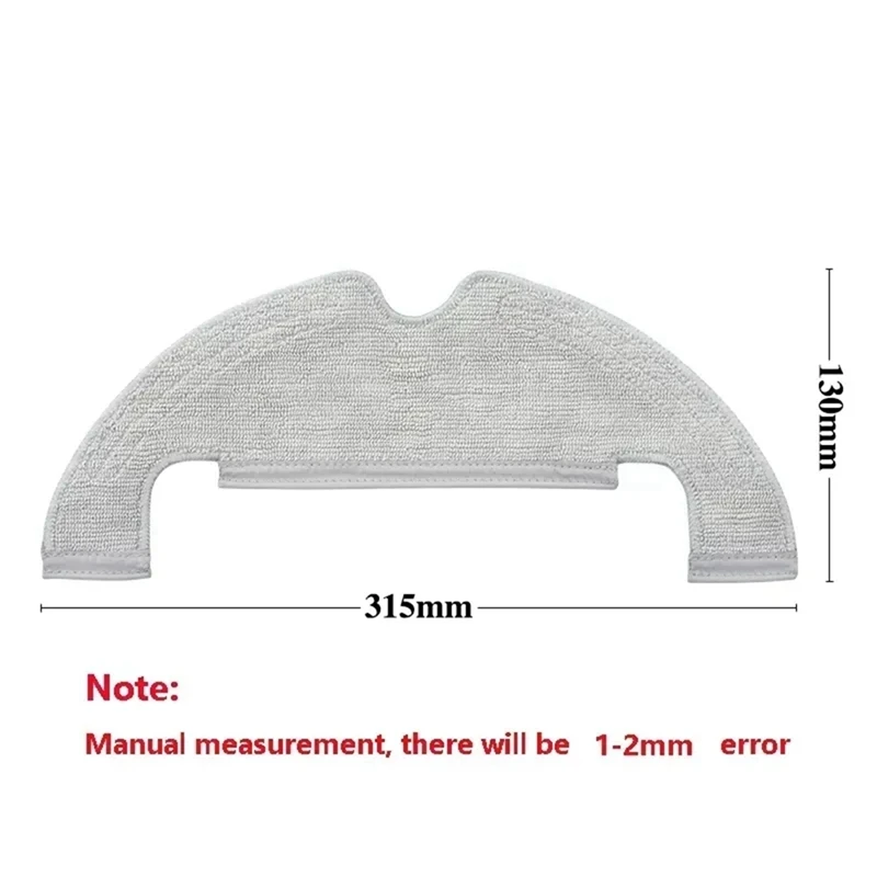 For Xiaomi Robot Vacuum X10 Robotic Vacuum Cleaner Hepa Filter Mop Cloth Rags Dust Bags Replacement Accessories