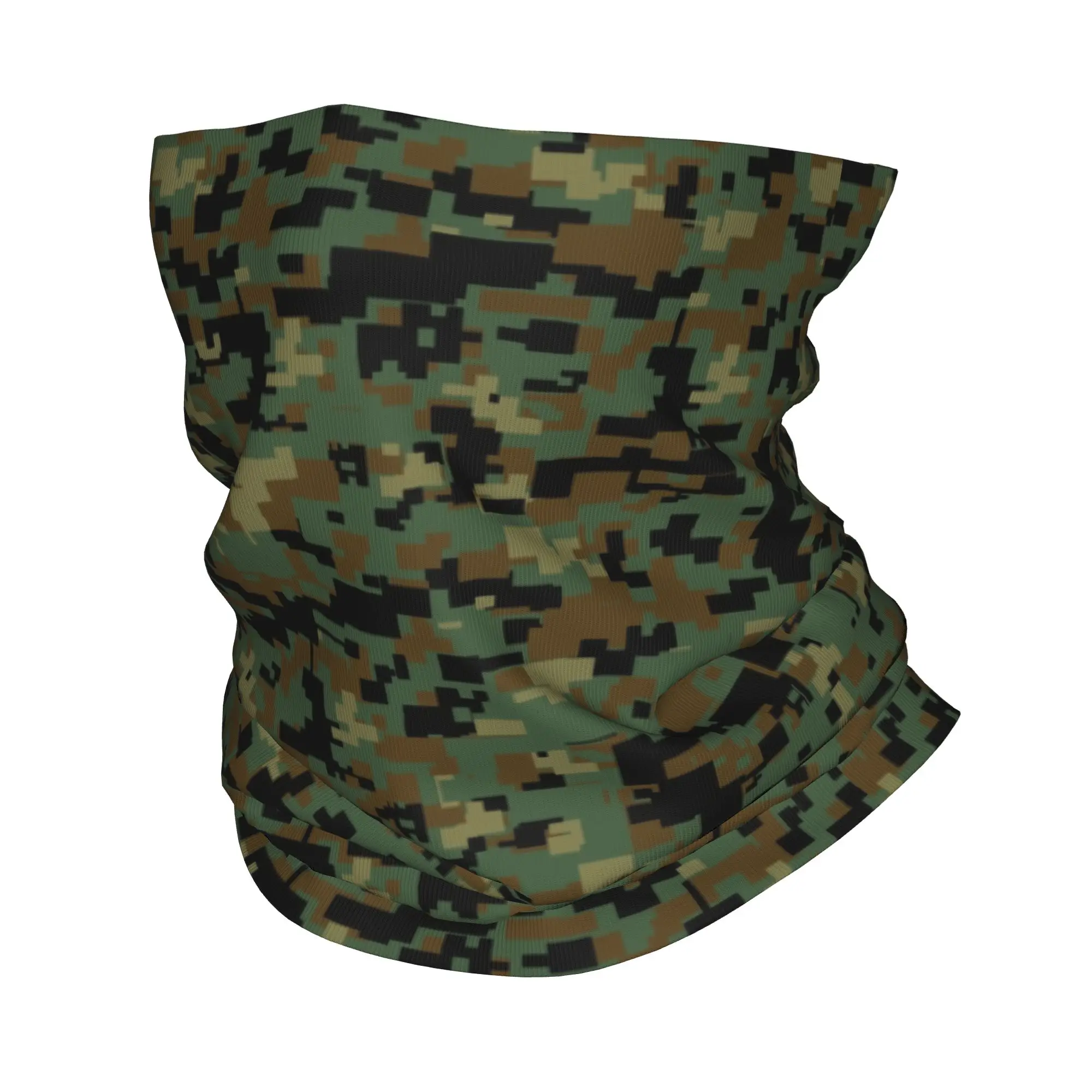 Camo Marpat Digital Camouflage Winter Headband Neck Warmer Men Women Hiking Hunting Tube Scarf  Face Bandana Gaiter