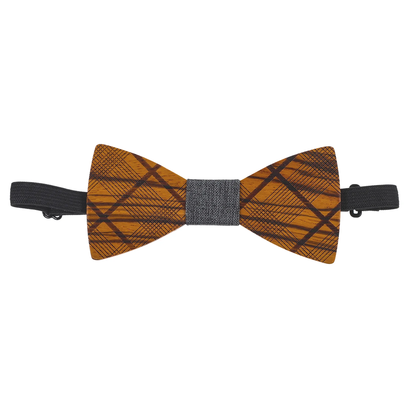 

Wooden Bow Tie Wedding Ties For Groom Bowtie Men Men's Collar Manual Bachelor Party