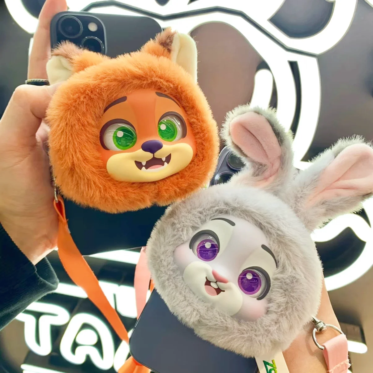 

Zootopia плюшевая слепая коробка милый брелок подставка для телефона Nick Judy Clawhauser мягкая игрушка в подарок для детей фанатов