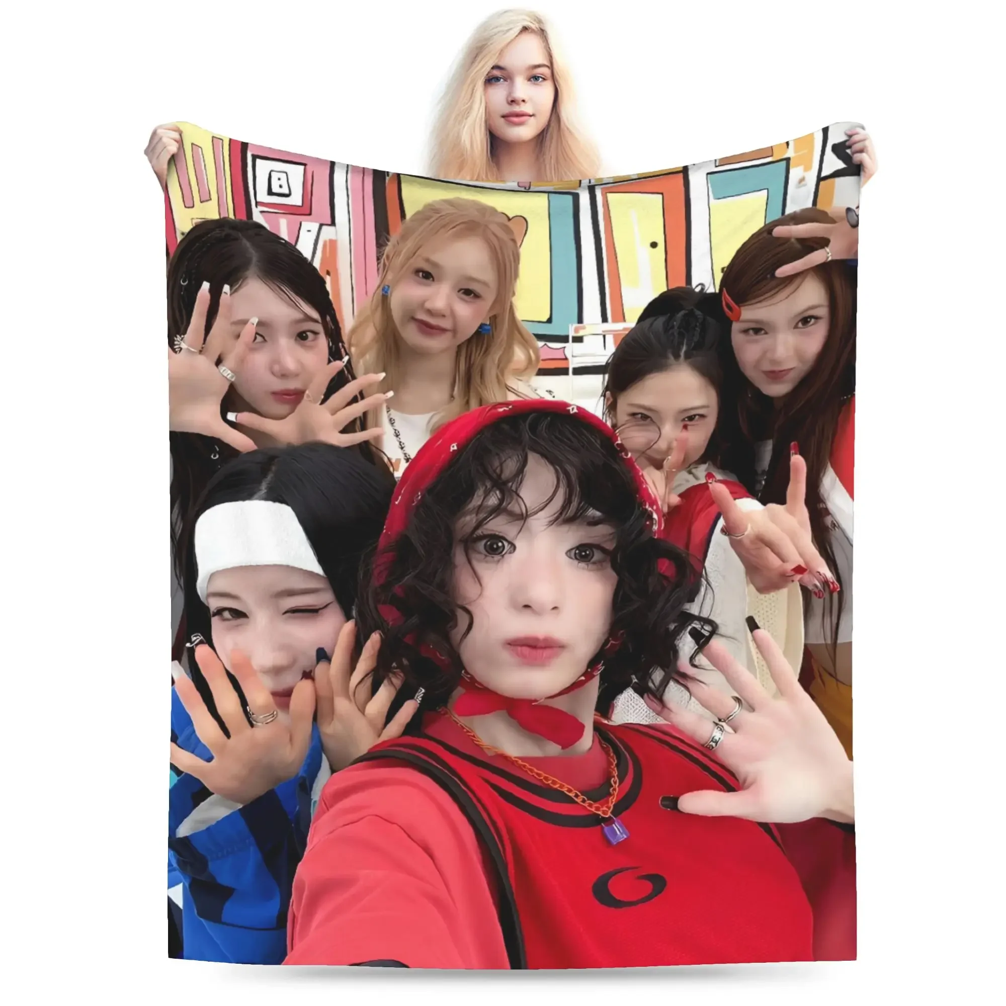 

BabyMonsters Blanket Warm Soft Plush Throw for Kids Couch Bed Flannel Bedspread Cover