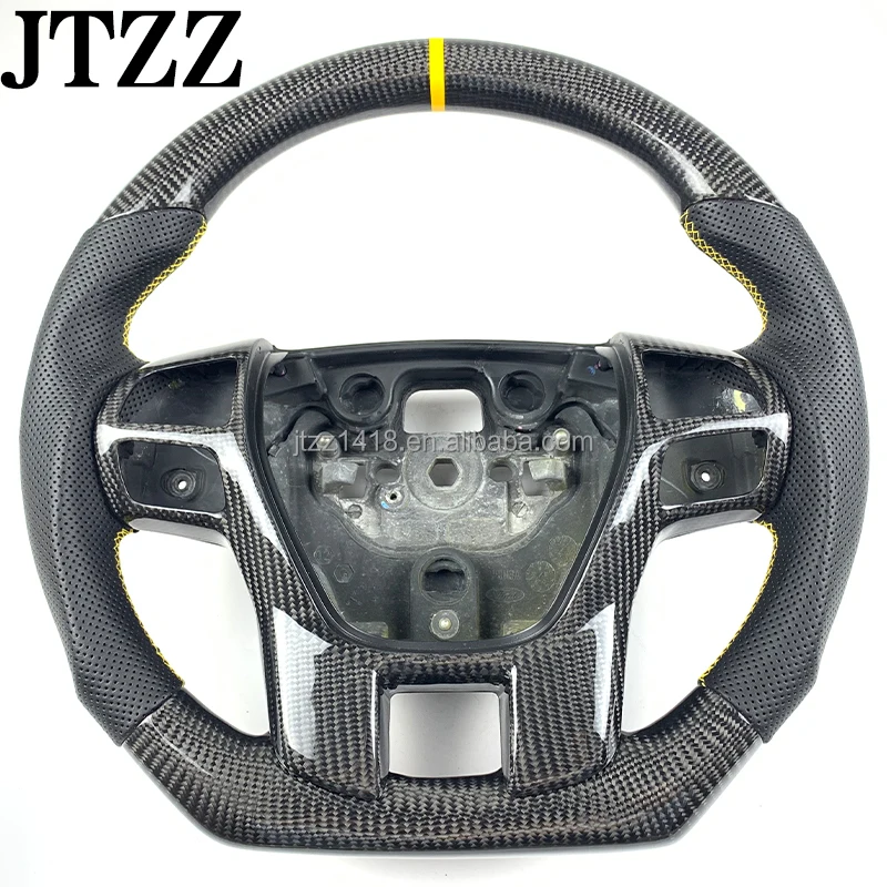 For Ford EVEREST Raptor RANGER TransitCarnival Exhibition Steering Wheel Carbon Fiber LED Display Customized Leather