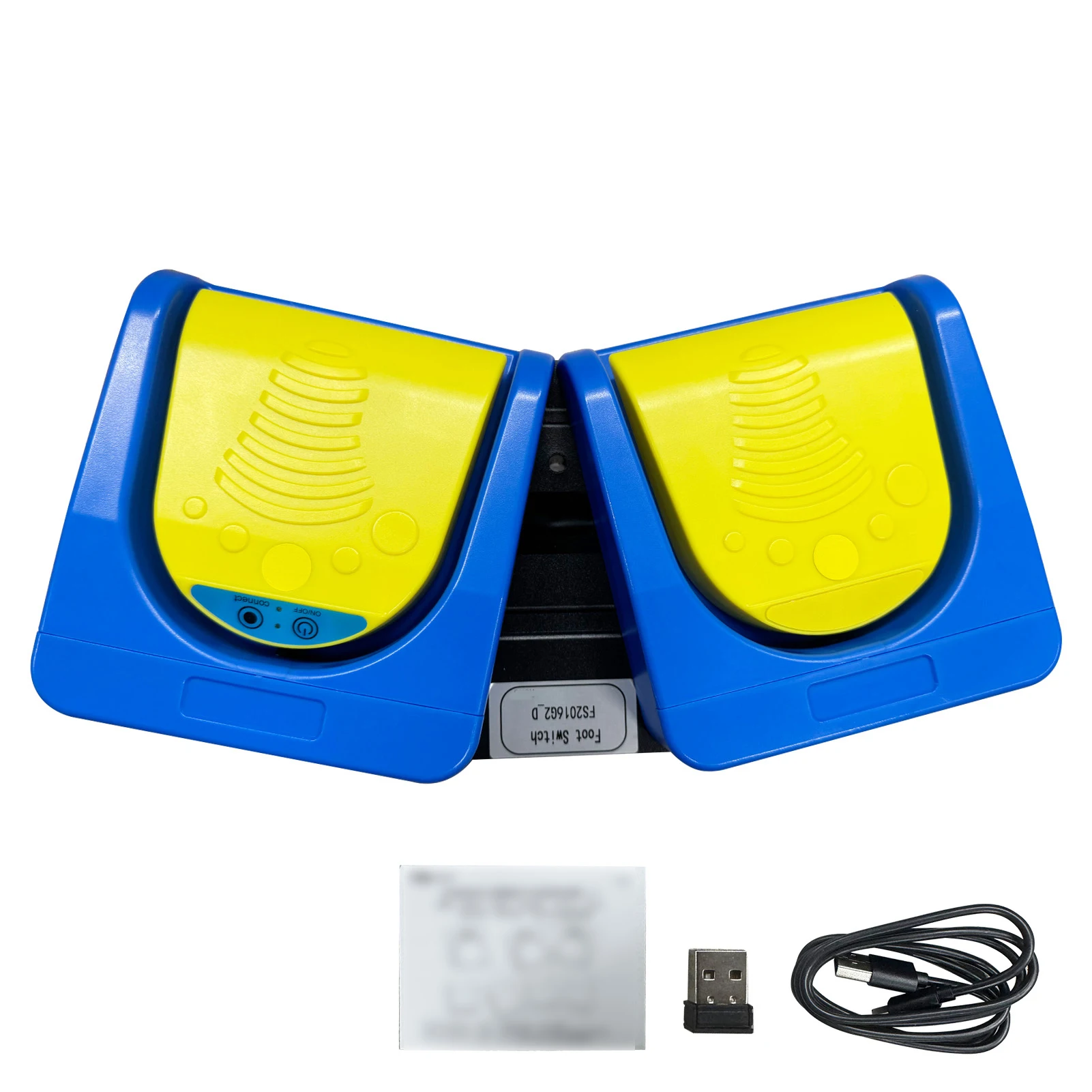 Mechanical Switch USB Foot Pedal Wireless 2.4G + Wired Customized Keyboard Mouse Shortcut Key for Gaming Working