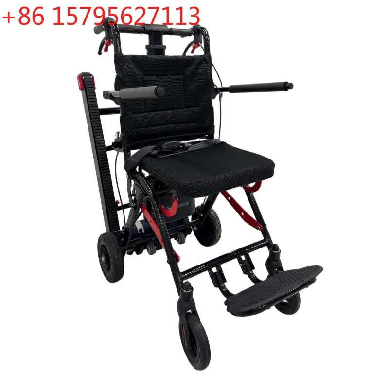 

Split climbing wheelchair electric manned climbing machine to solve the problem of the elderly going up and down the stairs