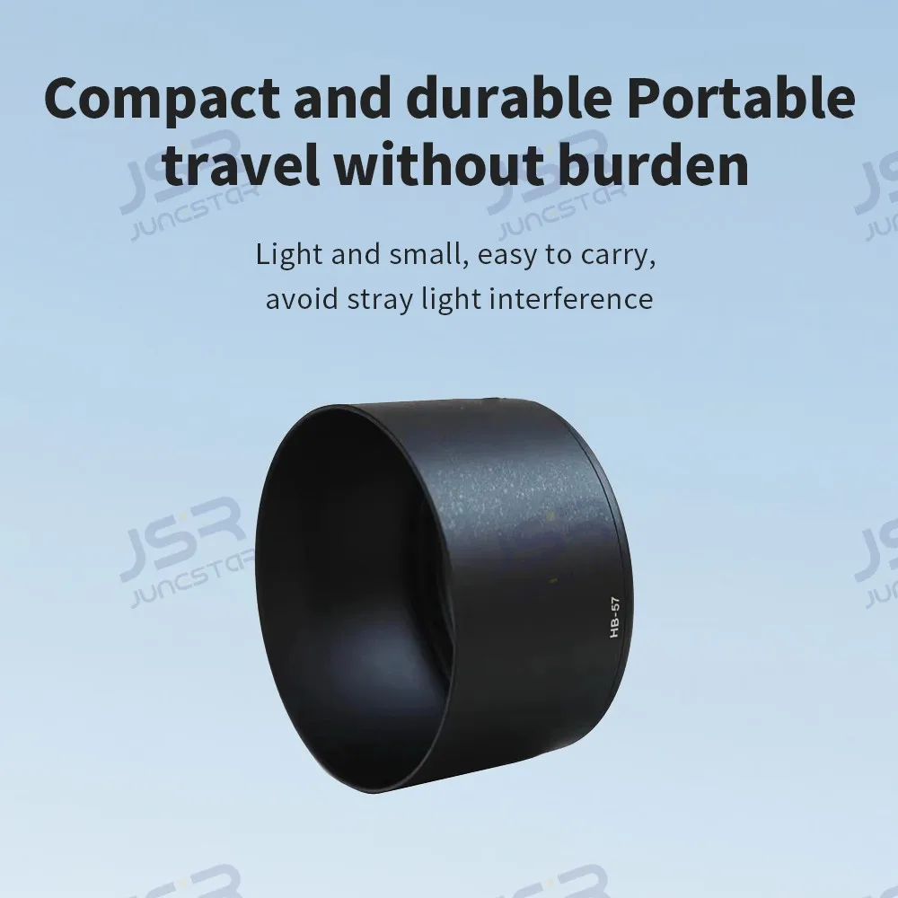 HB-57 light shield suitable for Nikon AF-S 55-300mm 55-300VR lens UV filter accessories