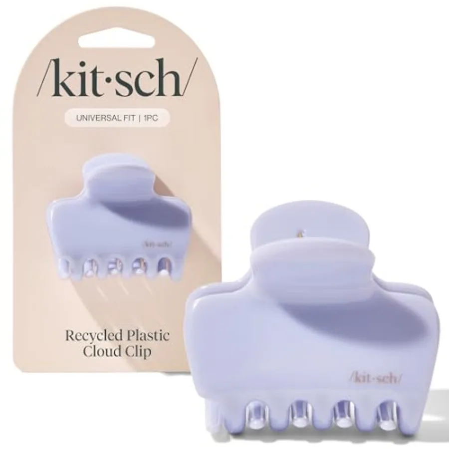 Hair Clips for Women - Strong Hold Claw Clips in Hydrangea Breeze color, durable non-slip plastic, ideal for everyday use and g