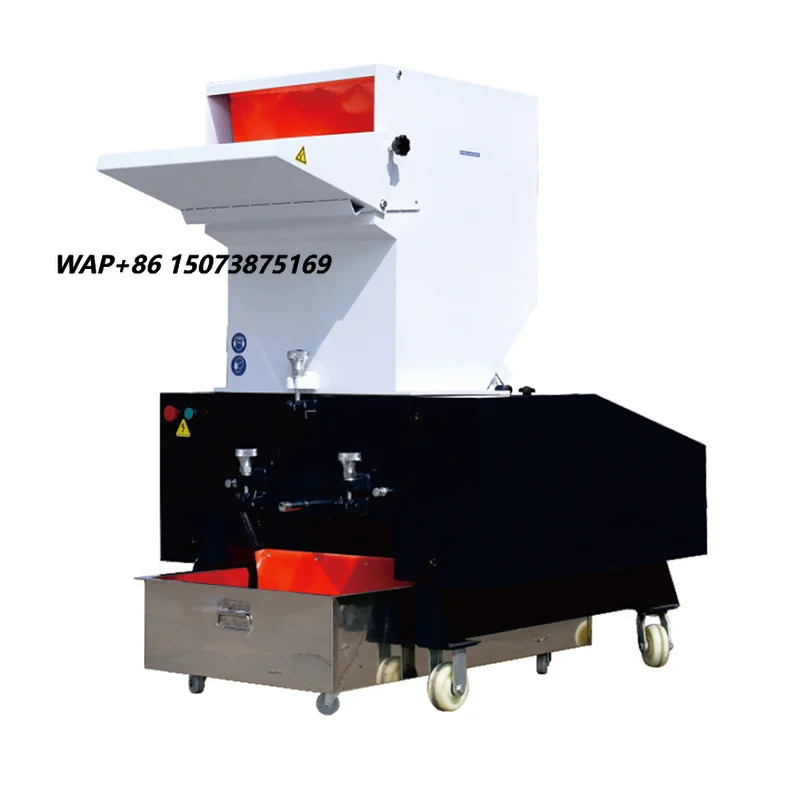 Industrial Heavy Duty Plastic Crusher Grinder Machine for Waste PET PVC ABS PP PE Recycling Strong Crushing Capacity