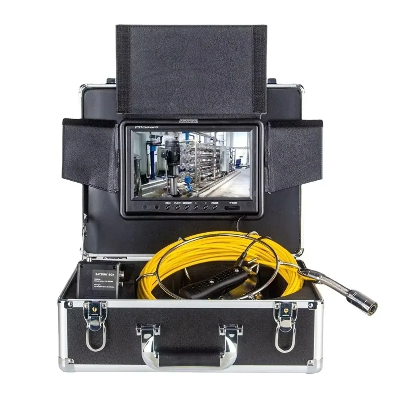 Factory Price 4500 MAh Battery Capacity HD Sreen 50 M Pipeline Camera Industrial Drain Sewer Pipe Inspection Camera Endoscope