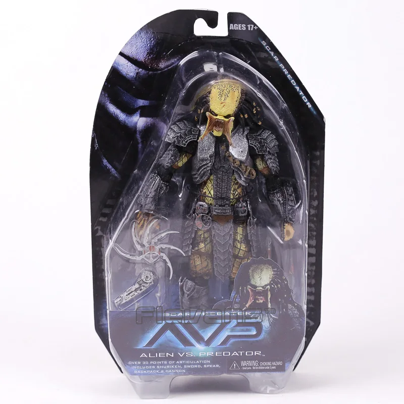 NECA プレデターマスクスカーケルトストーカーロストプレデター PVC