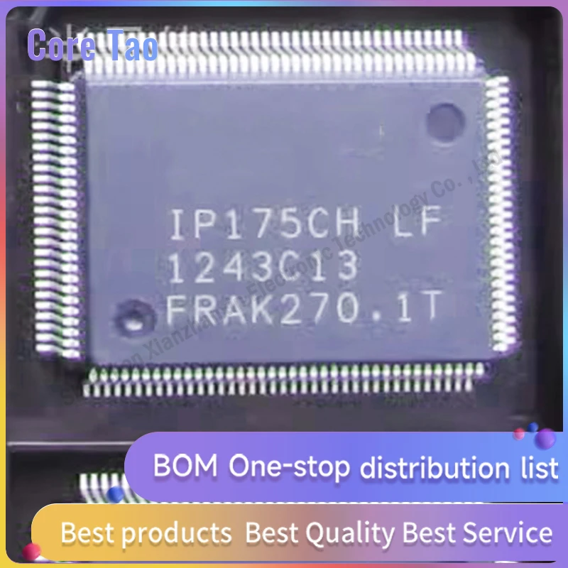 1PCS/LOT IP175CH IP175CH-LF QFP-128 Ethernet switch integrated chip in stock