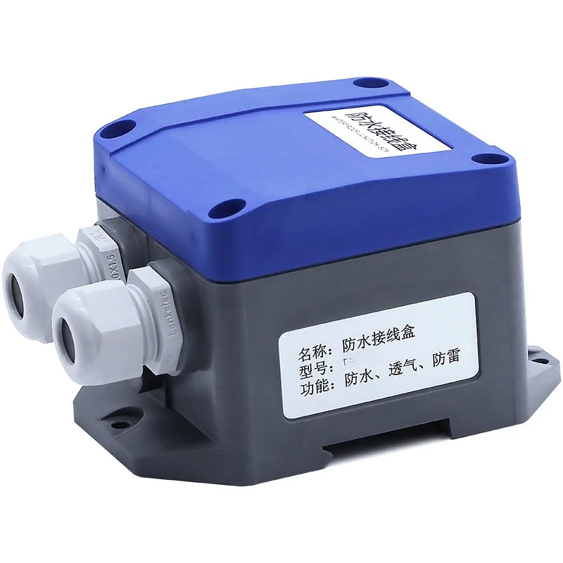 

Waterproof and breathable cable fixing accessories, ABS air guide lightning protection junction box for transmitter
