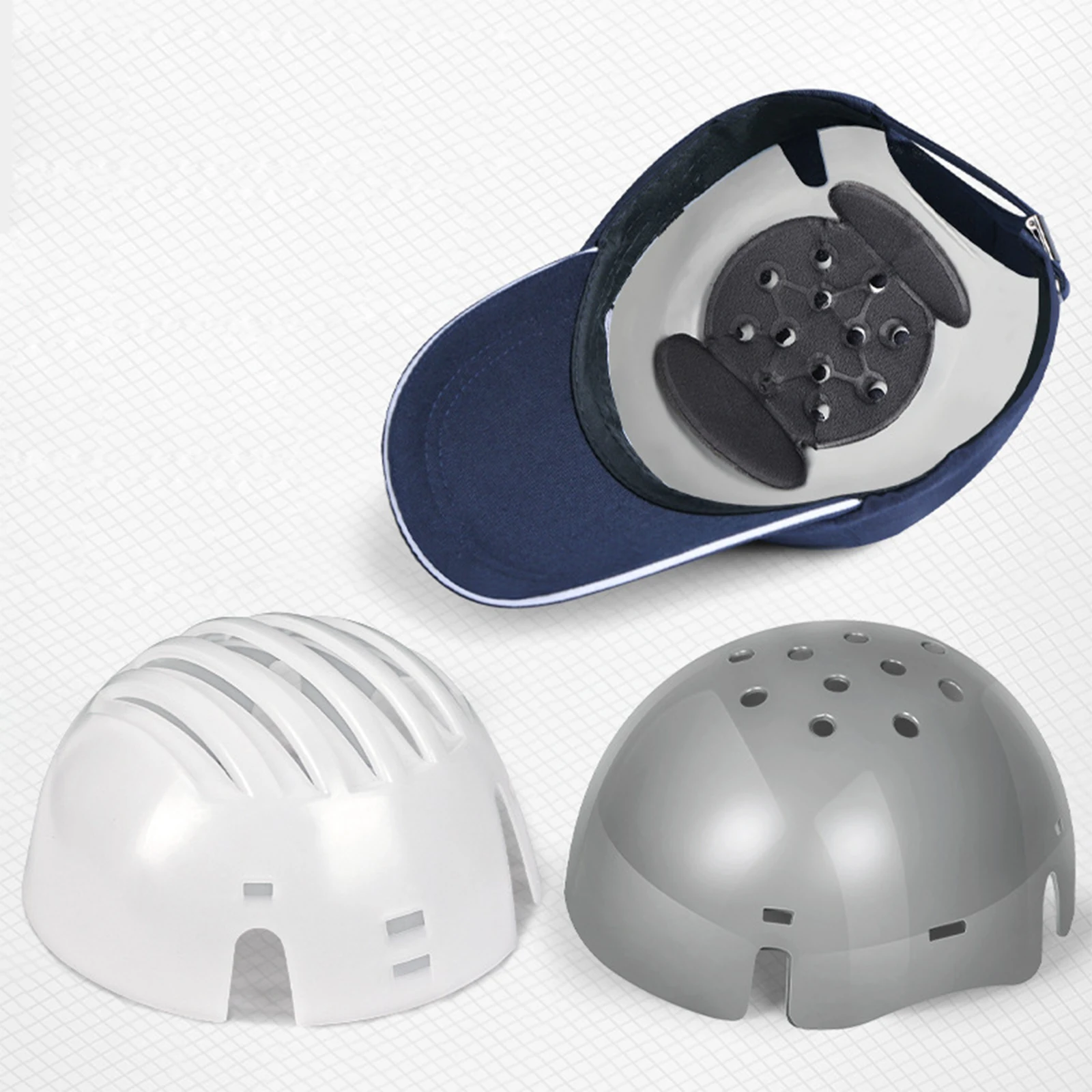 Universal Bump Cap Insert Head Protection Protective Hard Hat Insert for Baseball Caps Hard Hat Insert Head Protection Accessory