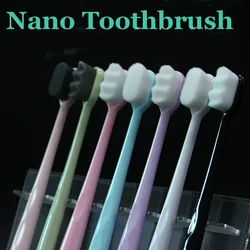 For VIP 1PC Ultra-fine Soft Adult Toothbrush Portable Travel Brush Million Nano Bristle Teeth Deep Cleaning Dental Oral Care