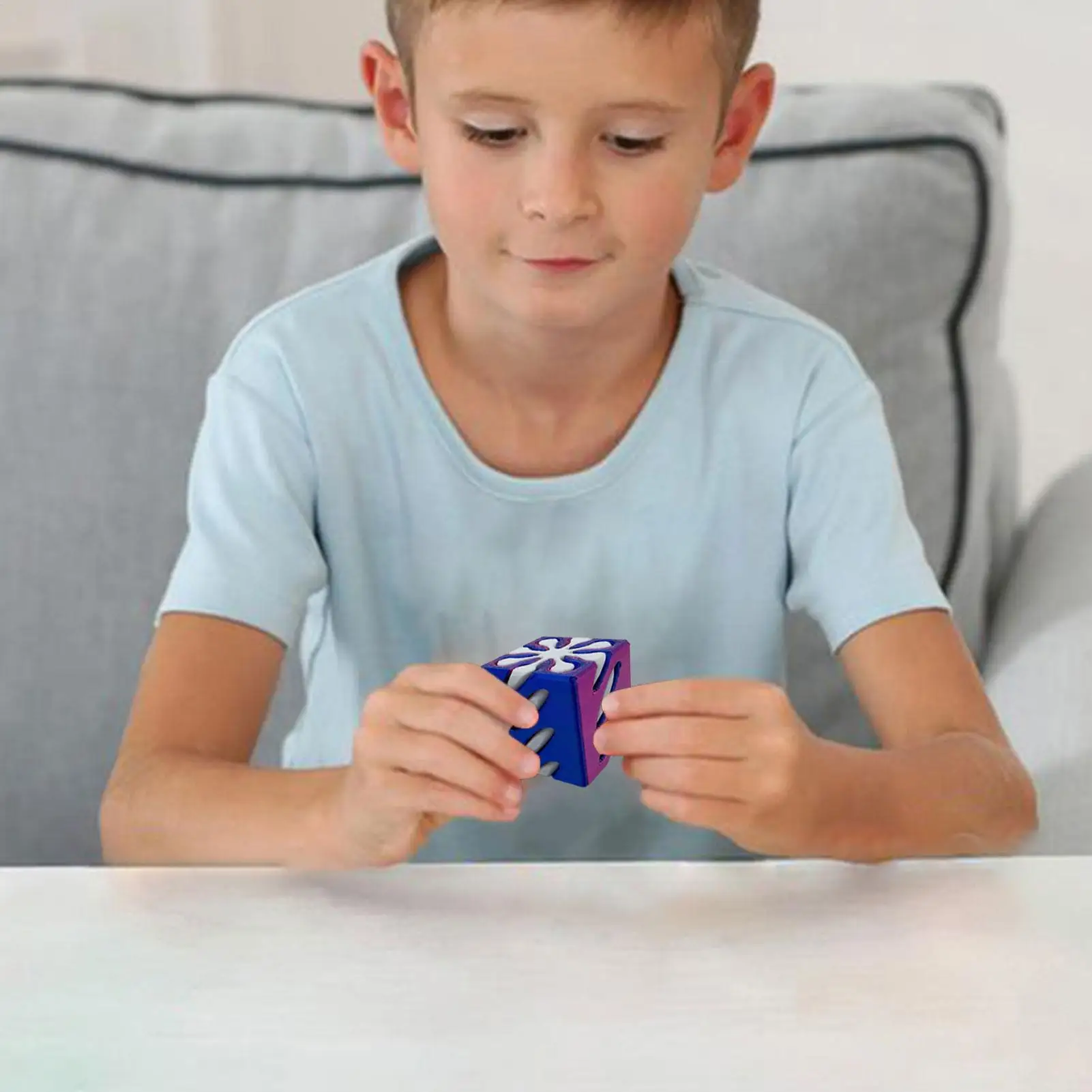Juguete antiestrés en espiral con estampado 3D, modelo educativo interactivo para padres e hijos, juguete para aliviar el estrés para chico, niñas y niños