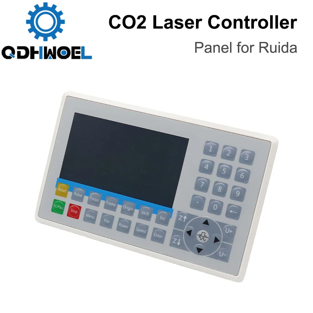 Imagem -02 - Painel do Controlador do Laser do Co2 para a Máquina de Corte Exposição do Cnc Controlador de Ruida Rdc6445g Rdc6442s Rdc6432g Rdc6332g Rdlc320-a