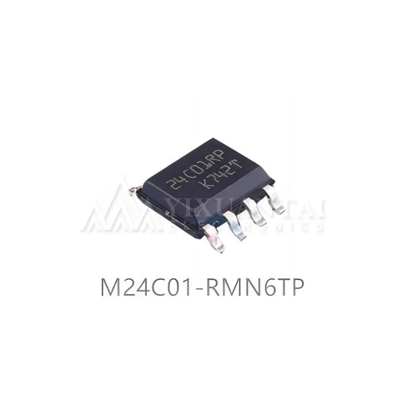 10pcs/Lot M24C01-RMN6TP IC EEPROM 1KBIT I2C 400KHZ 8SOIC  New