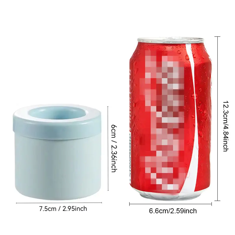 Silikon Eiswürfel Form Runde Eis Eimer Sommer Hausgemachte DIY Kühlschrank Einfrieren Eismaschine Kreative Eiswürfel Form Barware Werkzeuge – Detail 1