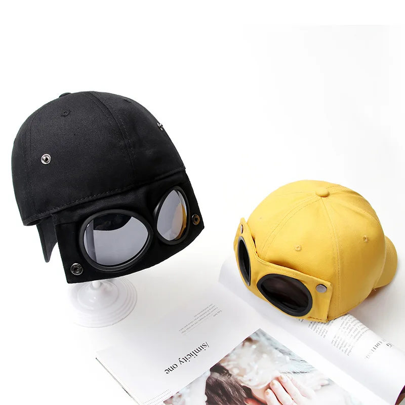 Aviator Hat Summer Personality Glasses Baseball Cap Female Unisex Sunglasses Cap Male Cap Spring Baseball Cap Boys Cap Casquette