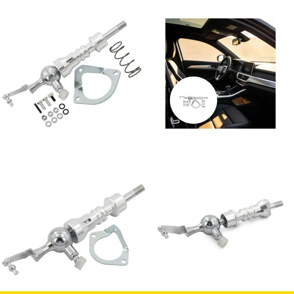 

SZCH Short Throw Gear Shifter Metal Short Shifter Assembly for Vehicle Golf 4/5 Use