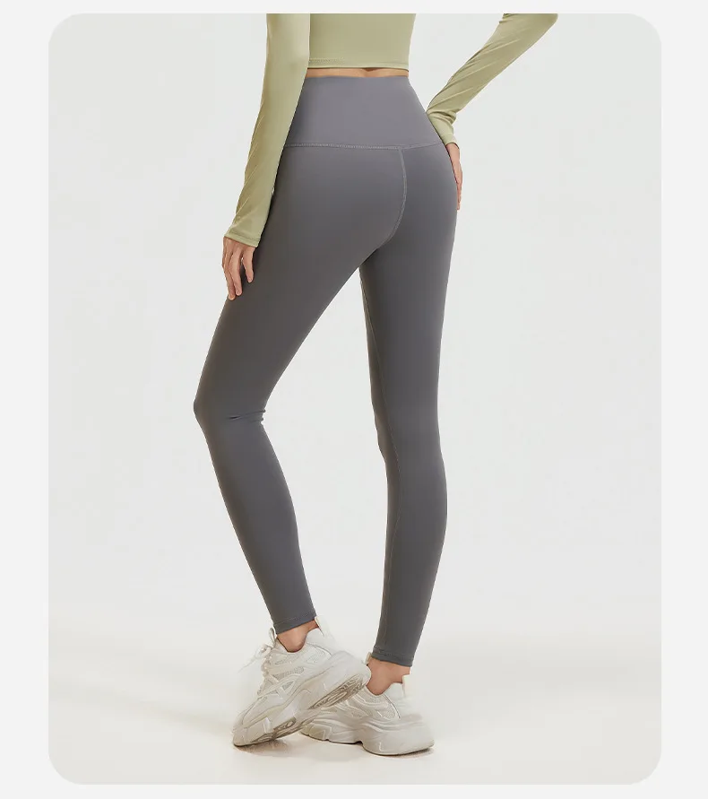 Hohe Taille Nahtlose Yoga Leggings Frauen Fitness Leggings Butt Lifting Schlanke Mode Strumpfhosen Hohe Elastische Gym Workout Strumpfhosen – Detail 5