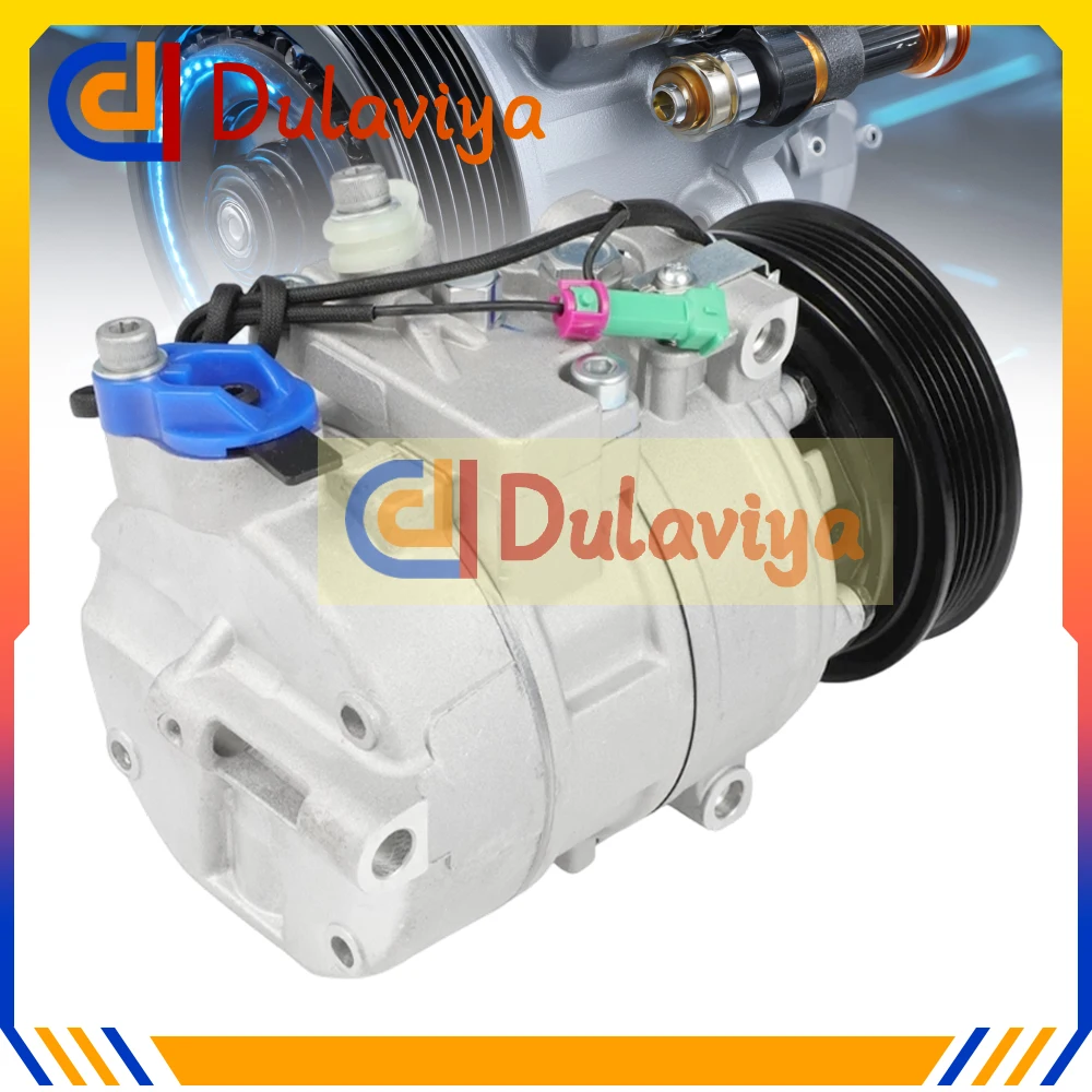 New AC Compressor For Audi A6 A8 S4 S6 A6 Quattro Porsche 911 VW Passat 000647 0610144 10000709 142953 142953C