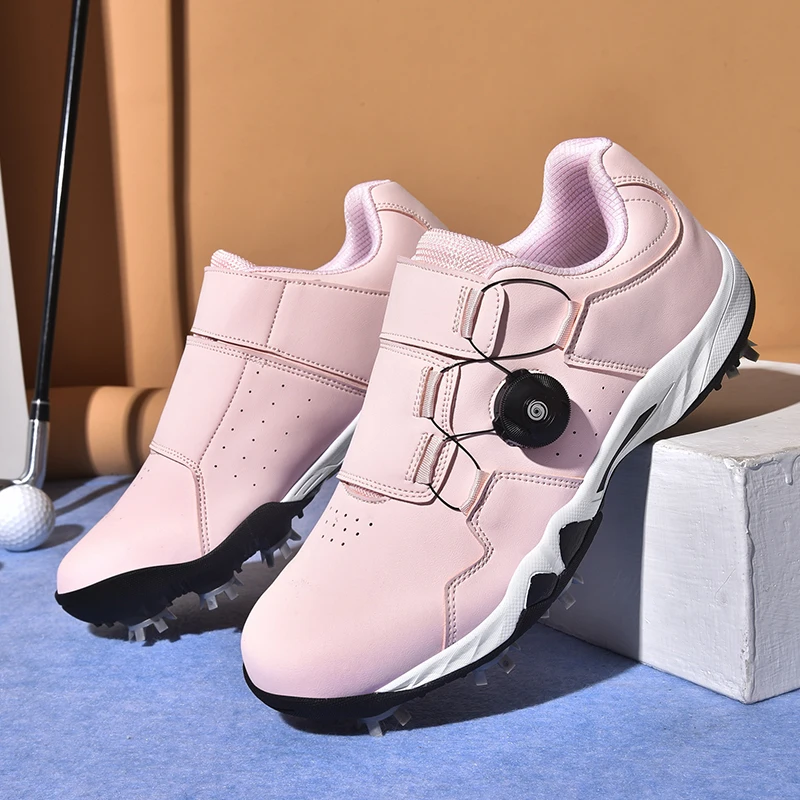 

Golf shoes women's four seasons there are nails fashion indoor outdoor casual anti slip wear-resistant breathable sport shoes