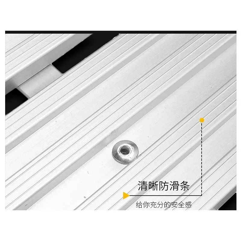 Multi Functional Aluminum Alloy Household Car Wash Stool Decoration Portable Folding Tool Climbing Platform Two-step Ladder