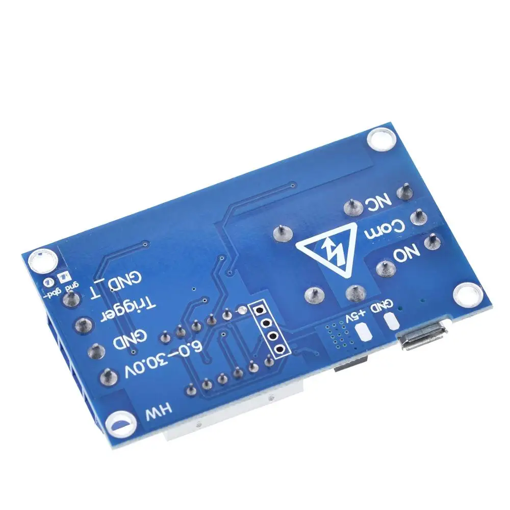 1 Channel 5V Relay Module Time Delay Relay Module Trigger OFF / ON Switch Timing Cycle 999 minutes for Arduino Relay Board Rele