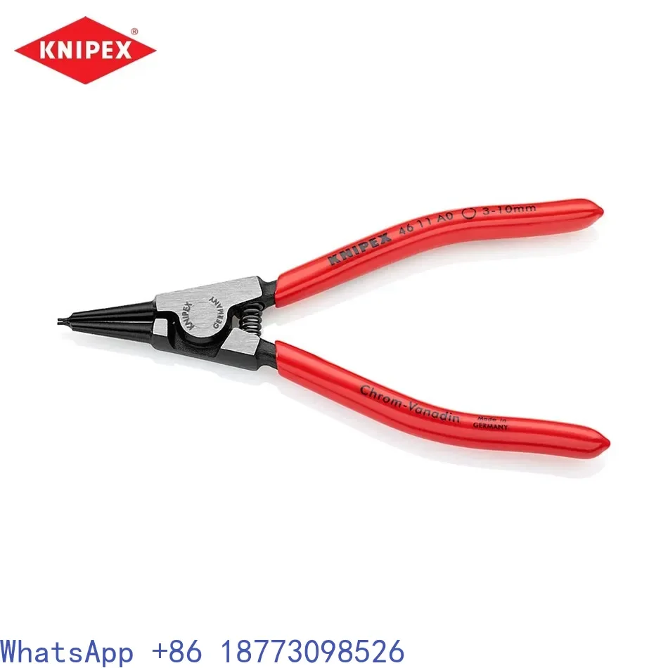 

KNIPEX Германия Кенни внешние плоскогубцы/щипцы для стопорных колец вала 4611A0/4611A1/4611A2