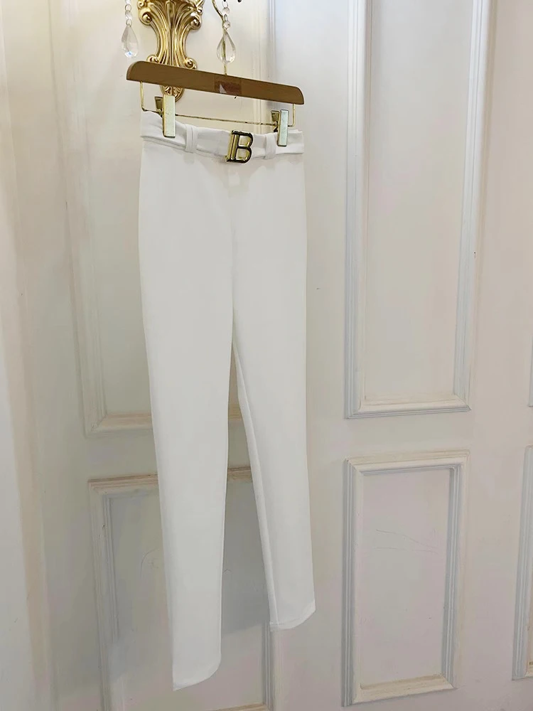 

Осенне-зимние облегающие брюки с поясом средней талии, повседневные брюки высокого качества, модные леггинсы, женские брюки из ацетатного волокна