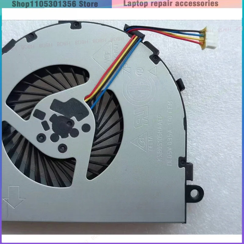 New Original Laptop CPU Cooling Fan For HP 250 255 256/G7 15-DA 15-DB 15-DR 15-DX TPN-C136 L20474-001 L20473-001