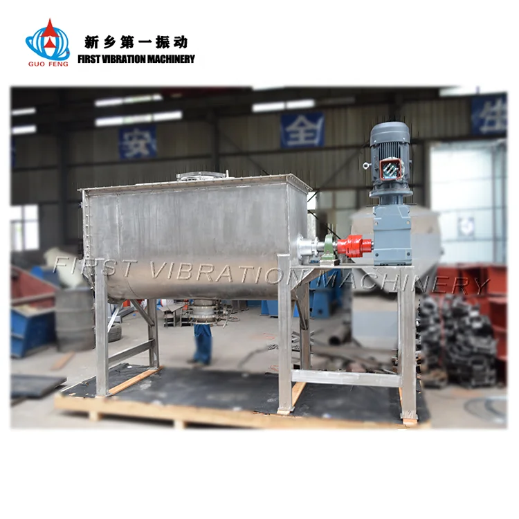 Fabricant horizontal de machine de mélangeur de mélangeur de ruban de poudre 2000l