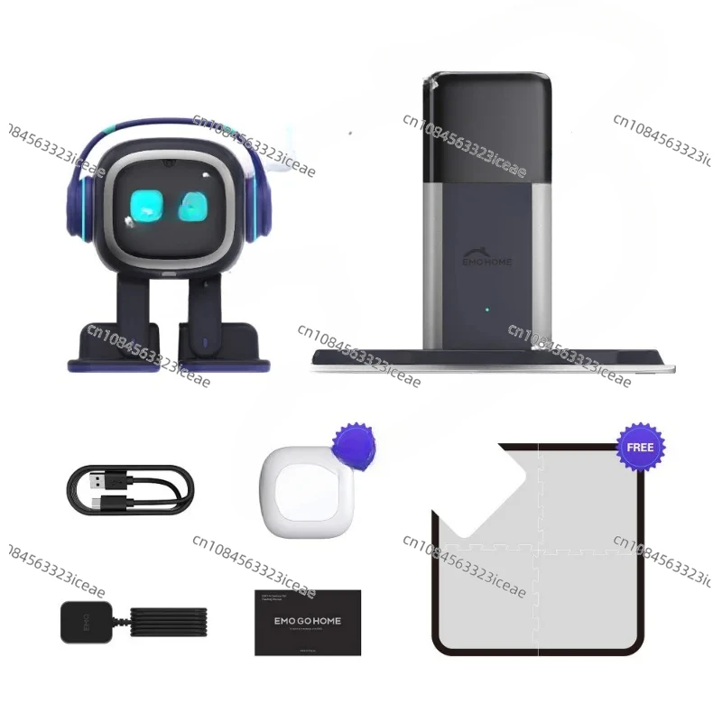 Vector Emo Pet Desktop   Robot Intelligent tion Machine  Second Generation EMO Go Home Robot/Battery Charger