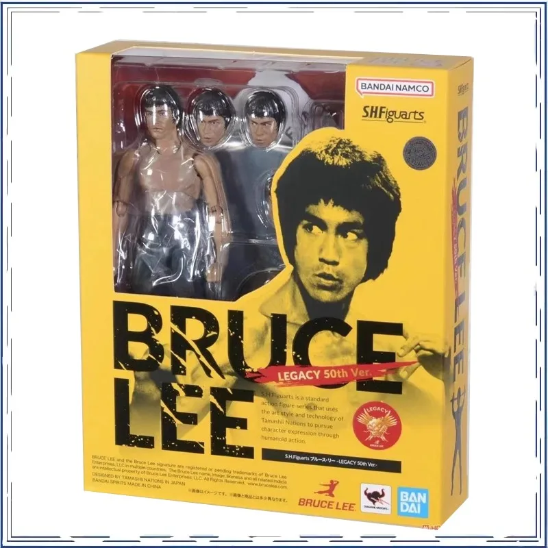 

Bandai S.H.Figuarts Bruce Lee Legacy 50th Version Active Joint Gifts or Collection Genuine Action Figure Model Toys