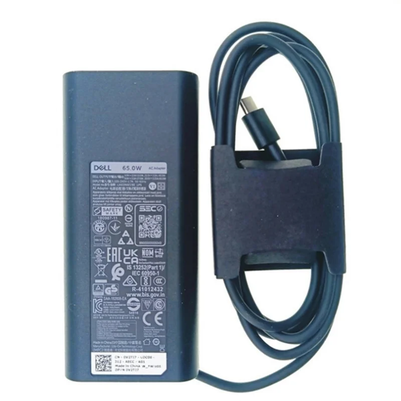 NEW ORIGINAL Laptop Power Adapter for DELL Latitude 7210 7310 7320 7389 7390 7400 7410 7420 65W TYPE-C