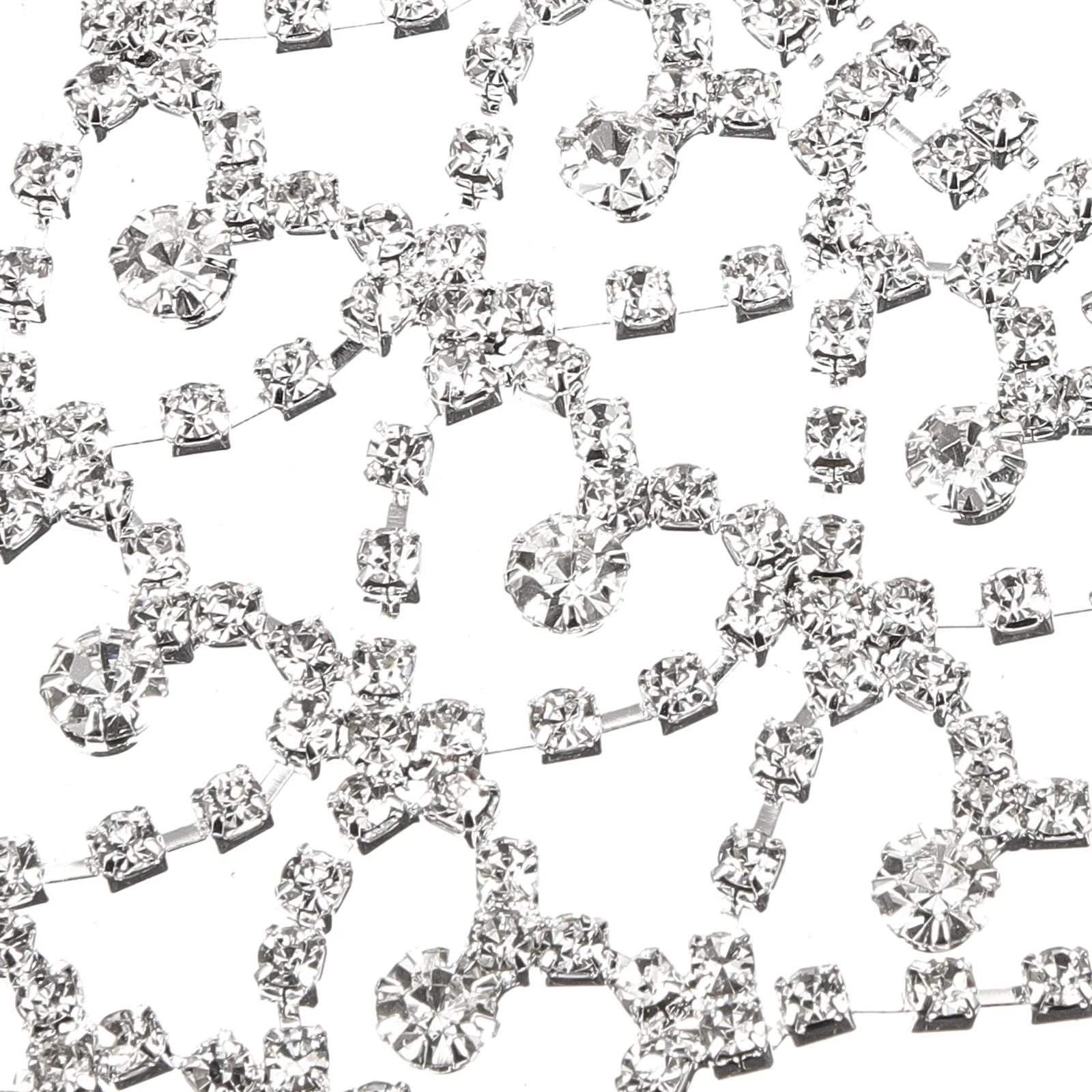 

Rhinestone Bracelets Rings Hand Chain Adjustable Finger Cots Bride Jewelry Korean Style Bangle Foot Ring