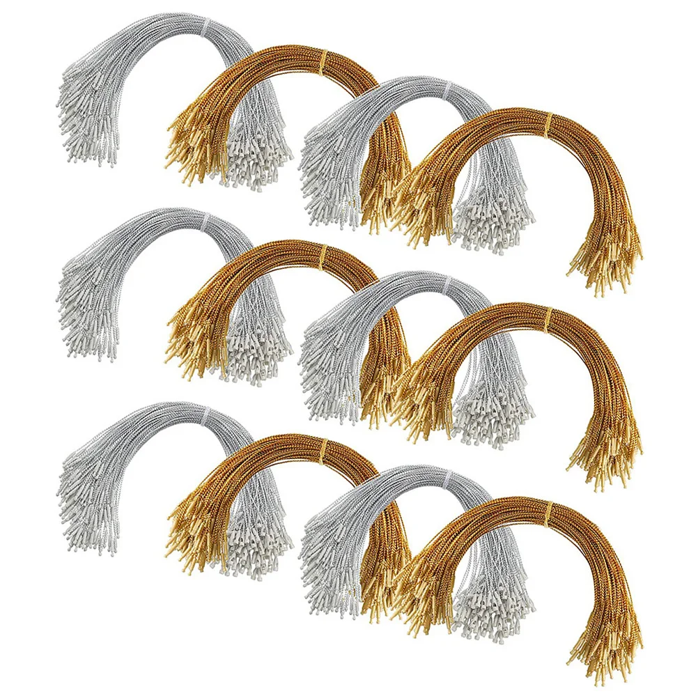 

200Pcs Clothing Tag Hanging Ropes Lightweight Polyester Tag Ties for Price Tags Christmas Pendant Ropes Party Decor Supplies