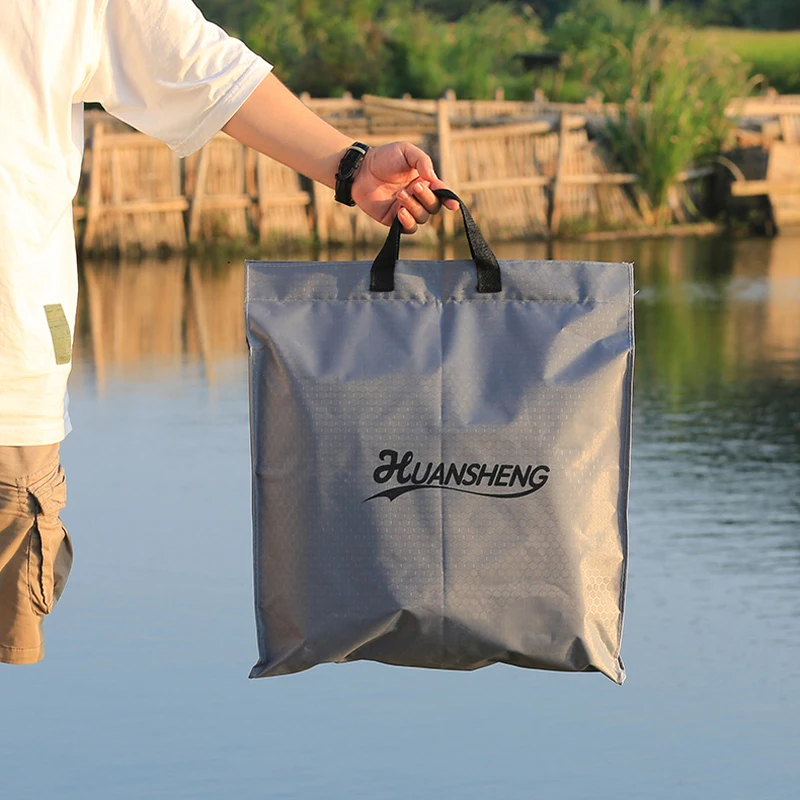 

Foldable Fish Protection Bag Portable Folding Fishing Handbag Waterproof Multifunctional Fish Care Gear Tackle Protection Bag