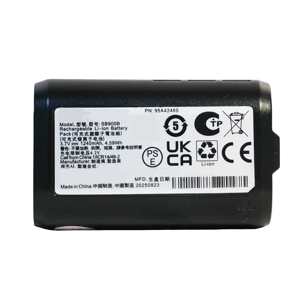 7XINbox SB900B SBC200 SBC800 3.7V 4.59Wh 1240mAh Battery For Shure UR5 AD1AD2AD3ULX-D QD、UD、AD、P9RA、P10R microphone battery