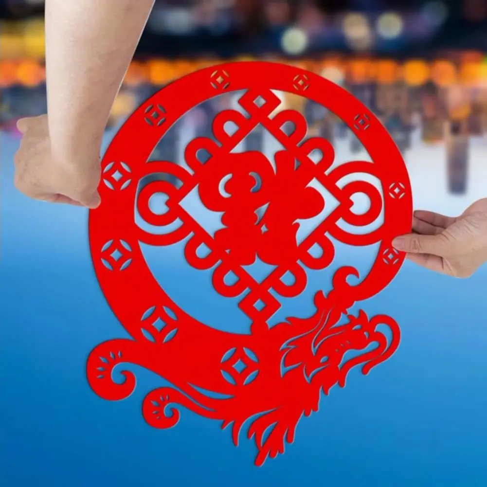 

Новогодние наклейки на окна, благословляющие слова, праздничные наклейки, год 2024, наклейки из нетканого материала, украшение для стеклянного окна, дома 2026