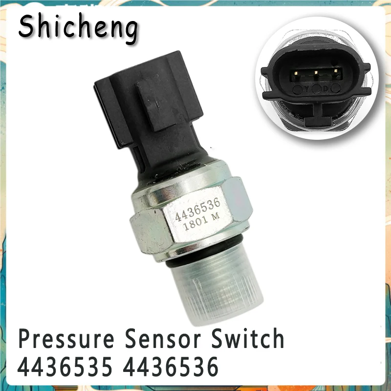 

Pressure Sensor Switch 4436535 4436536 For Hitachi ZX200 ZX210 ZX230 ZAX240 ZAX330 ZX470 EX200-2/-3/-5