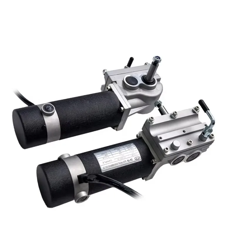 Electric wheelchair accessory high-torque worm gear reduction DC motor