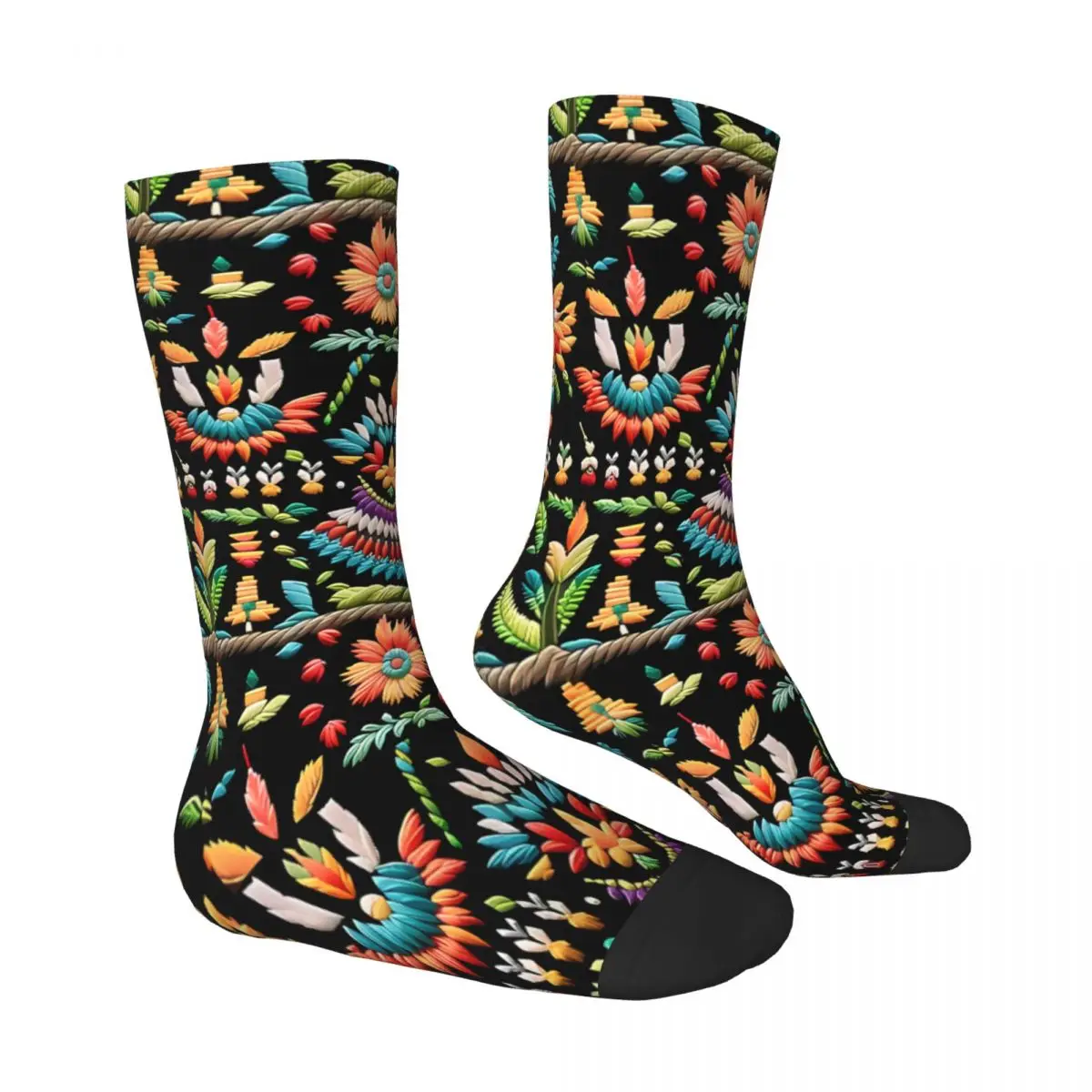 Palestinian Colorful Socks Male Mens Women Spring Stockings Polyester