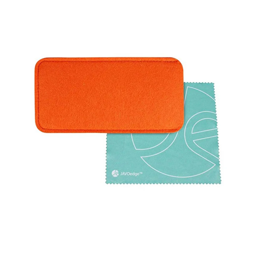 

5Pcs Felt Eyewear Case Sunglasses Bag Travel Storage Pouch Slim Portable Reading Glasses Pen Holder Dark Gray Orange