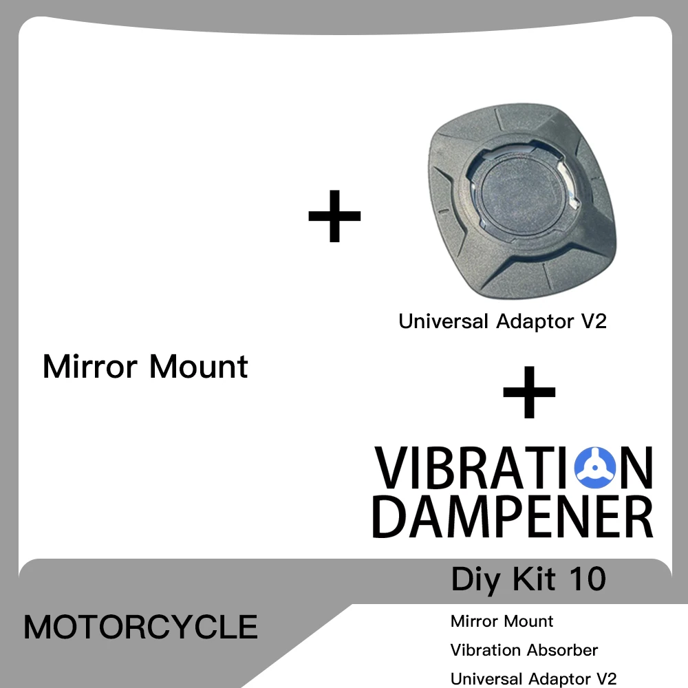 Motorstuurklem Stuurpen Vorkhouder PRO Houder Telefoonhouder Trillingsdemper MAG Universele adapters Draadloze oplader