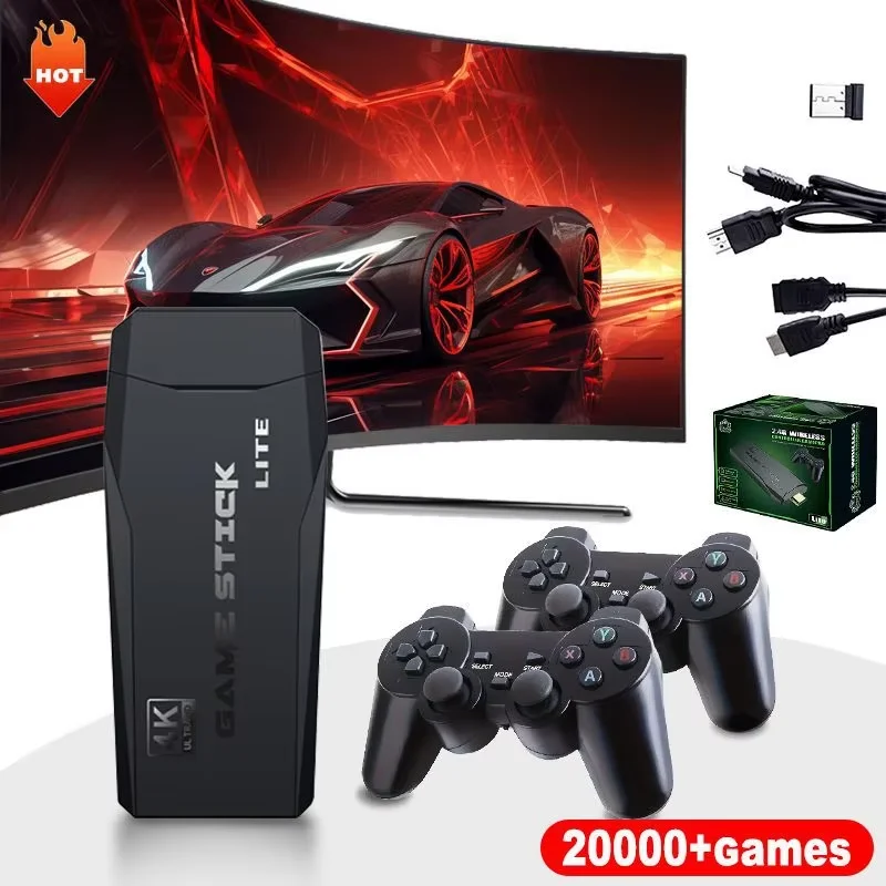 

M8 Games Console Upgraded HD 4K 2.4G Wireless Remote Sensing Arcade With TV Game Console For Kids Gifts