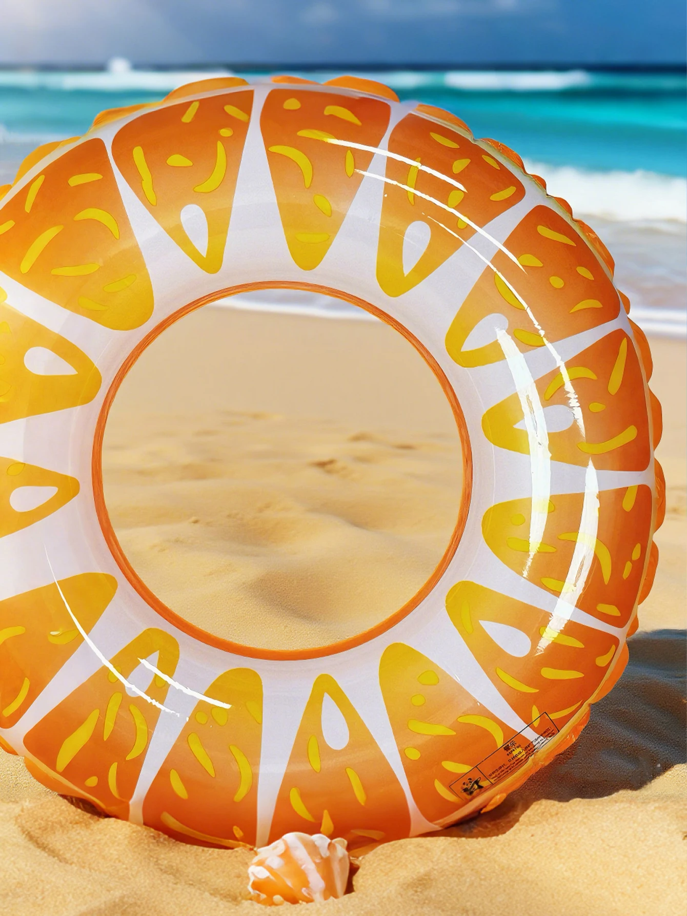 2025Hot Sale90shine 1PC Arancione Piscina Galleggiante, Tubi Gonfiabili Floaties Giocattoli Adulti Anelli di Nuoto, Ragazze Ragazzi Piscina Spiaggia Lago Summ